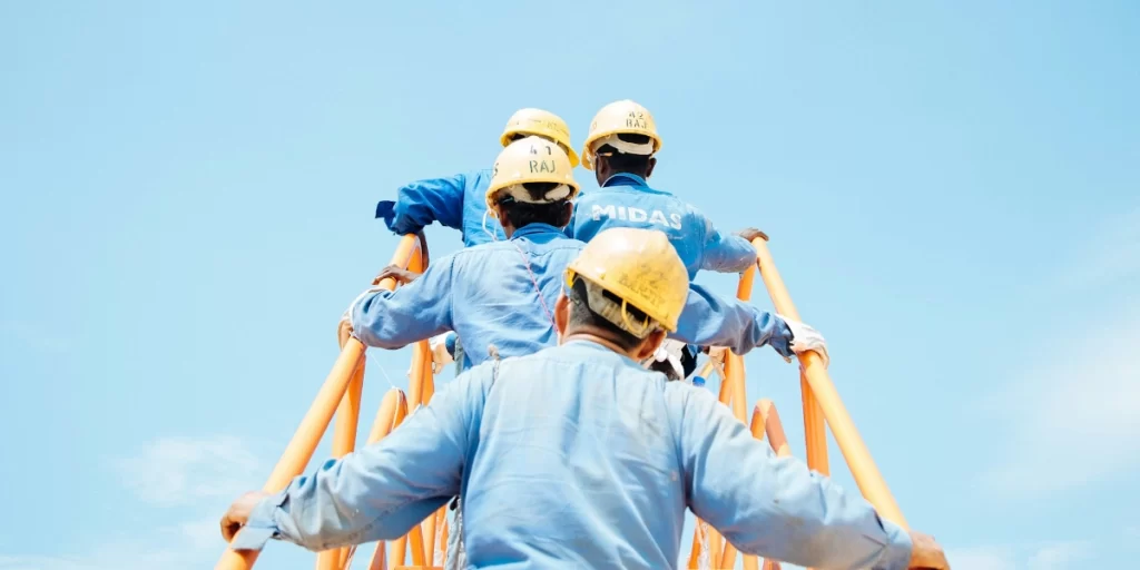commercial construction project